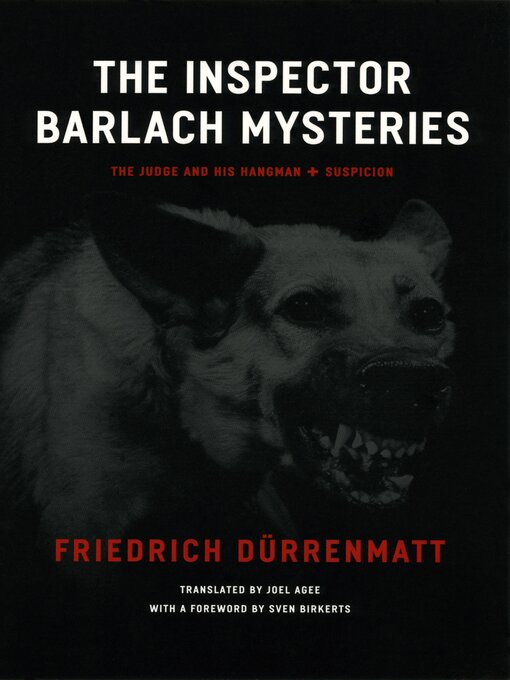 Title details for The Inspector Barlach Mysteries by Friedrich Dürrenmatt - Available